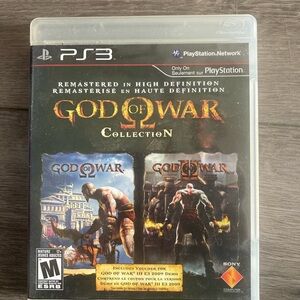 Sony God of War Collection for PS3 God of War 1 and God of War 2 with Manual